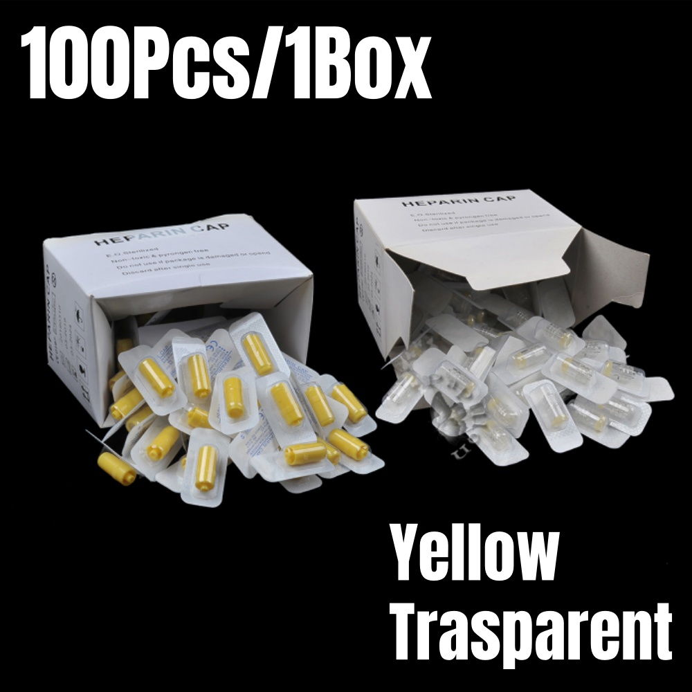 Pet Supplies App - 100 шт./кор. кепка Heparin IV, одноразовые
