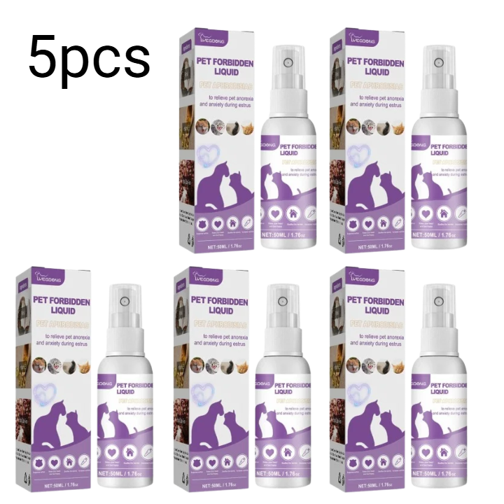 Pet Supplies App - 1/3/5 шт. спрей для успокаивания домашних