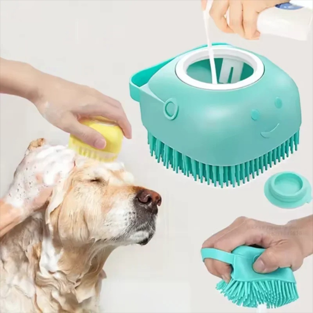 Силиконовая массажная щетка дл – обзор и цена Pet Supplies App